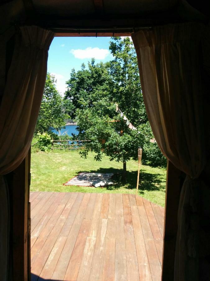 Star Gazing Luxury Yurt With River Views, Off Grid Eco Living Vale do Barco Zewnętrze zdjęcie